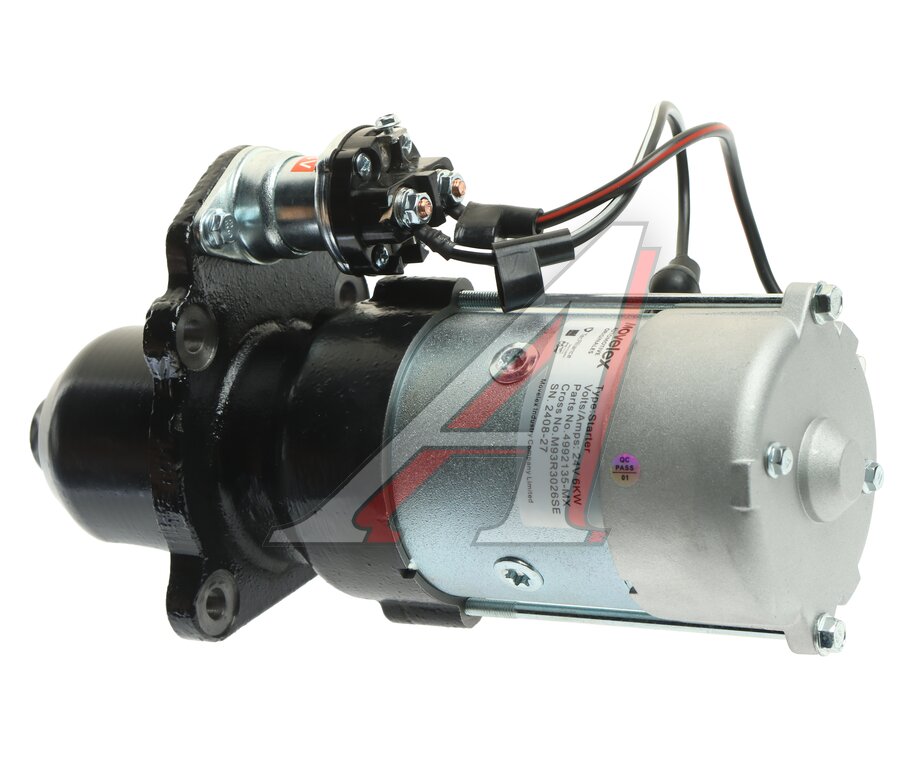 STARTER CUMMINS 4ISBe185, 6ISBe270, 285, 300 24В z=10 6kvt MOVELEX
