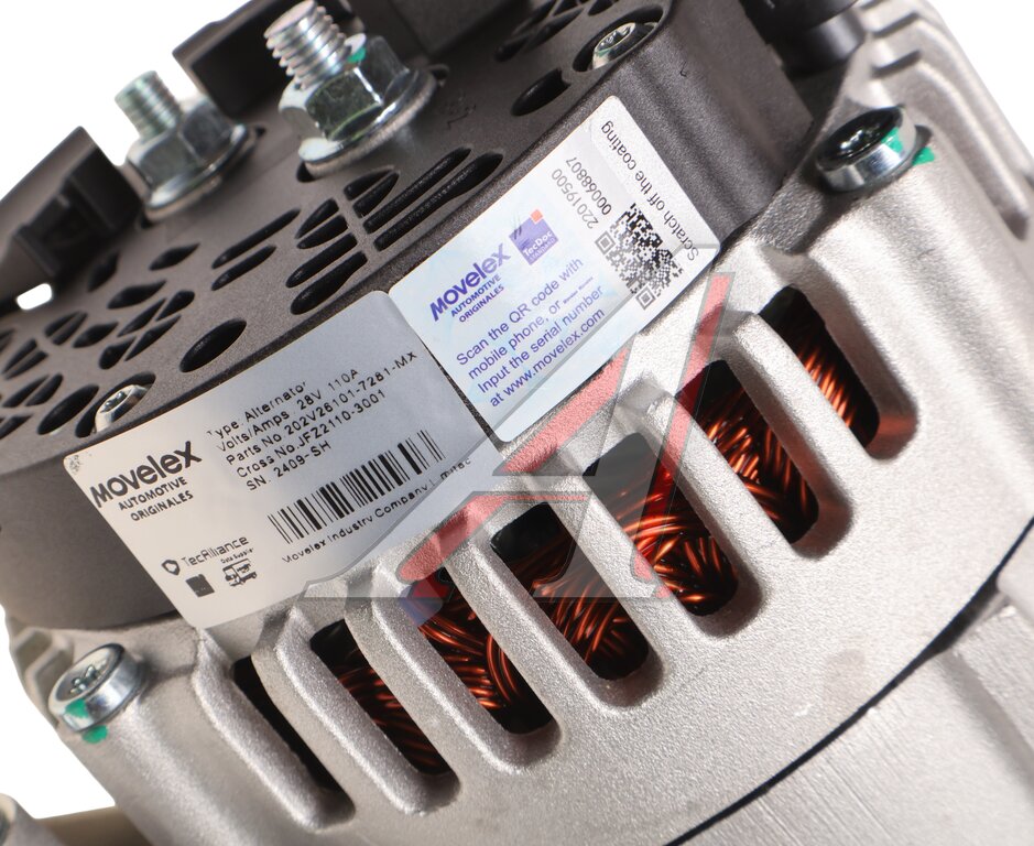 Generator SITRAK  MC13 engine (130A) MOVELEX