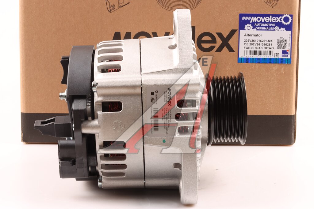 Generator SITRAK C5H, C7H HOWO T5G, T7H engine MC11, MC13 (80A) MOVELEX