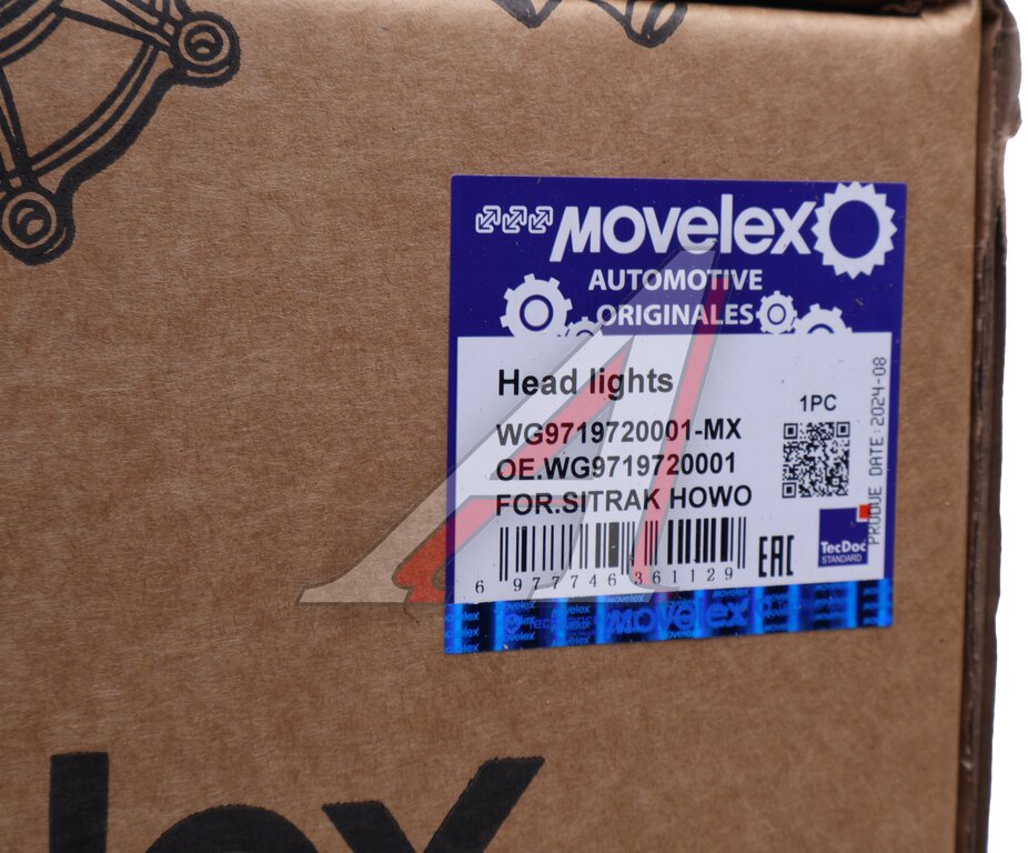 Left Headlight  SITRAK HOWO MOVELEX