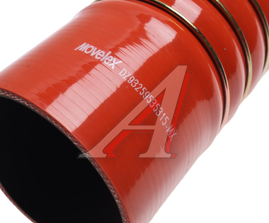 Intercooler pipe (WP10)  L=450mm (100x100)  SHACMAN SHAANXI   MOVELEX