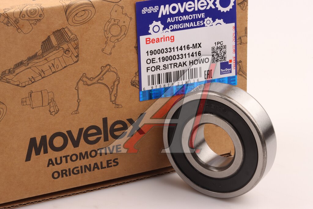 Flywheel bearing (25x62x17mm) SITRAK HOWO MOVELEX